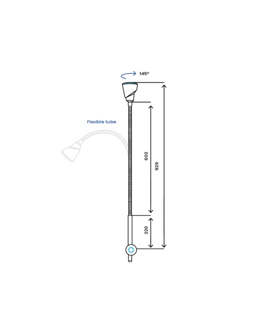 LAMPADA LED ALFA-FLEX - da tavolo