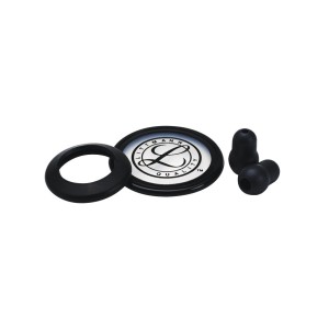 KIT LITTMANN 40005: membrana+anello+anello campana+olive per Classic II-nero