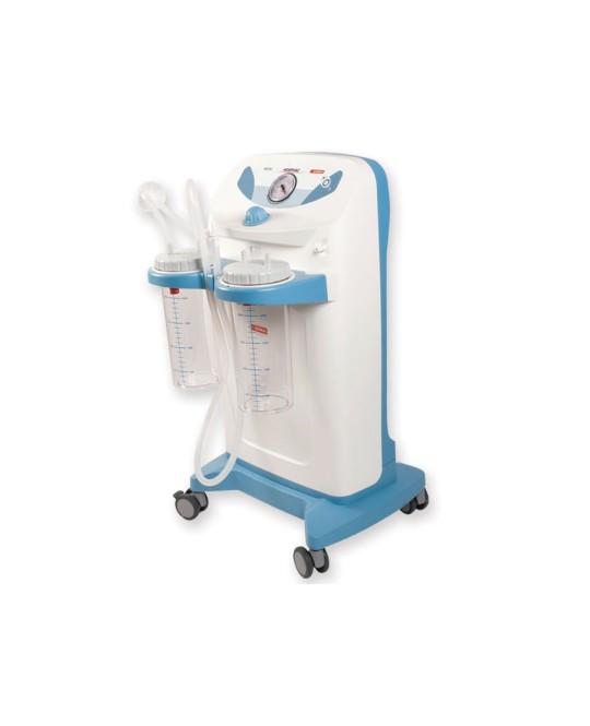 ASPIRATORE HOSPI PLUS 2 vasi da 4 litri + pedale