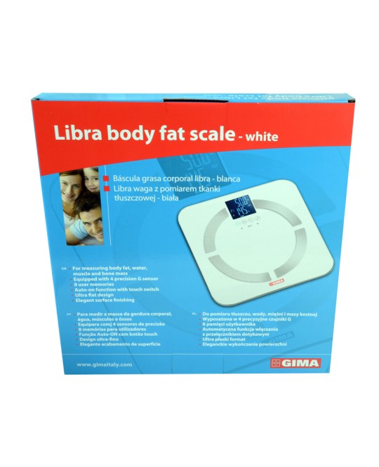 BILANCIA BODY FAT LIBRA - bianca