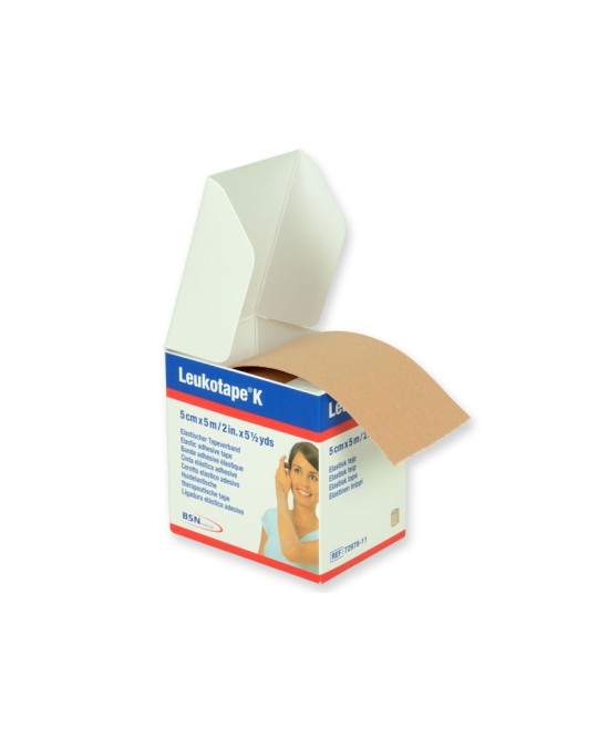 LEUKOTAPE K - TAPE NEUROMUSCOLARE BSN 5 m x 5 cm - pelle