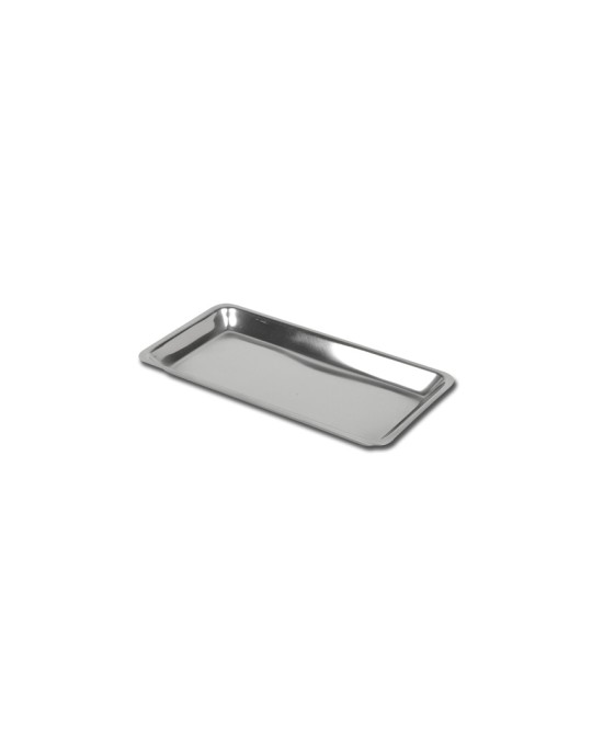 VASSOIO DENTALE ACCIAIO INOX 208x19x15 mm