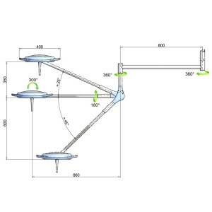 PENTALED 12 - da soffitto