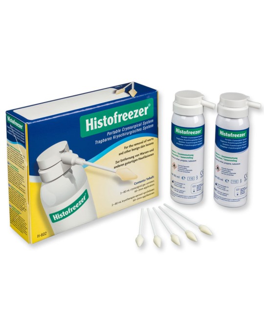 HISTOFREEZER - 2 flaconi 80 ml + 60 applicatori 2mm