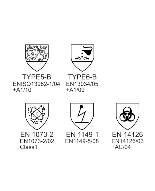 TUTA ISOLANTE BASIC - Tipo 5B-6B - S - monouso