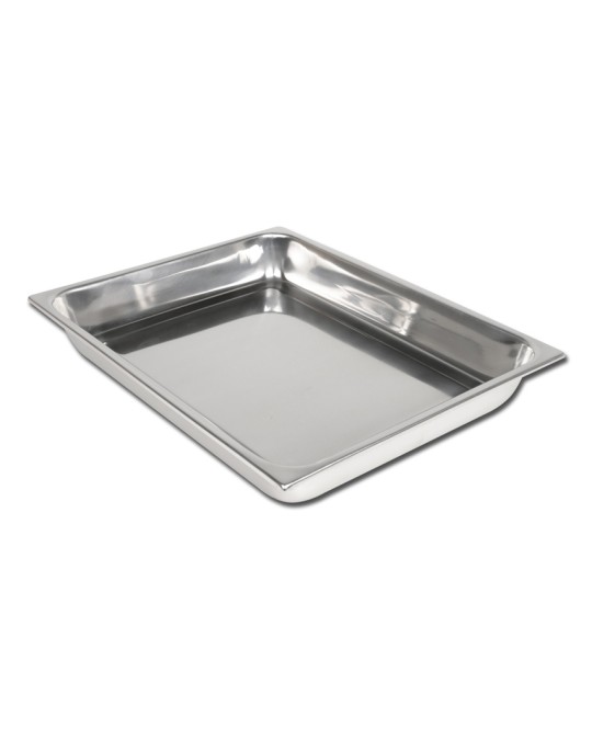 VASSOIO ACCIAIO INOX 380x304x50 mm